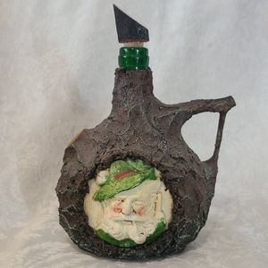 Rare VTG Bavarian Bark Decanter